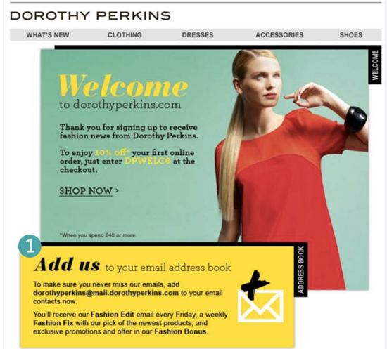 dorothy-perkins-email-bienvenida-welcome-acens-blog-cloud