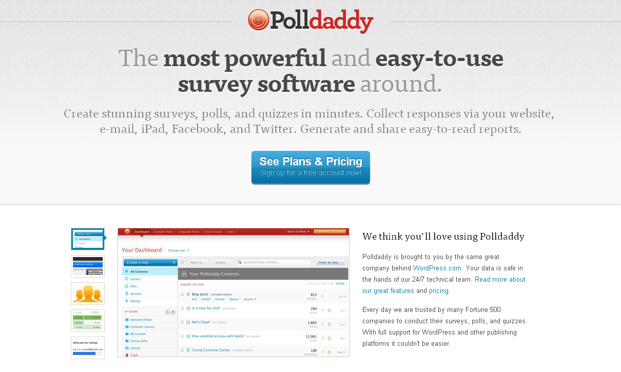 polldaddy encuestas - blog acens the cloud hosting company