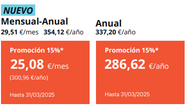 Precio Copilot promoción